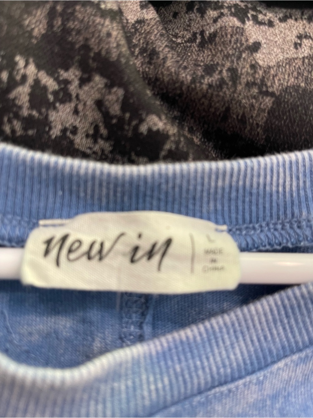 Washed Light Blue Short Sleeve Tee - Picture 3 of 3